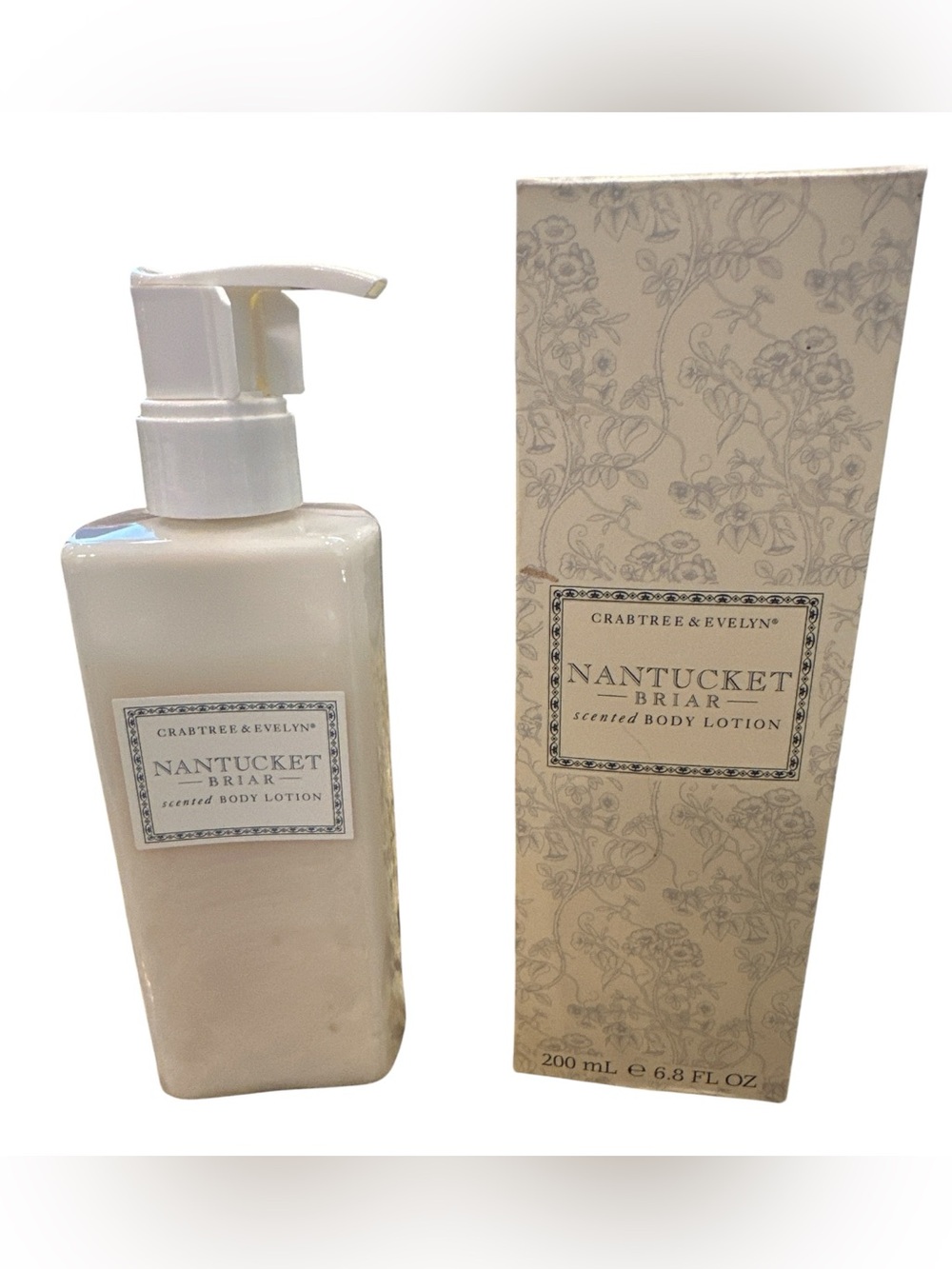 CRABTREE & EVELYN NANTUCKET BRIAR SCENTED BODY LOTION 6.8 OZ. NIB DISCONTINUED